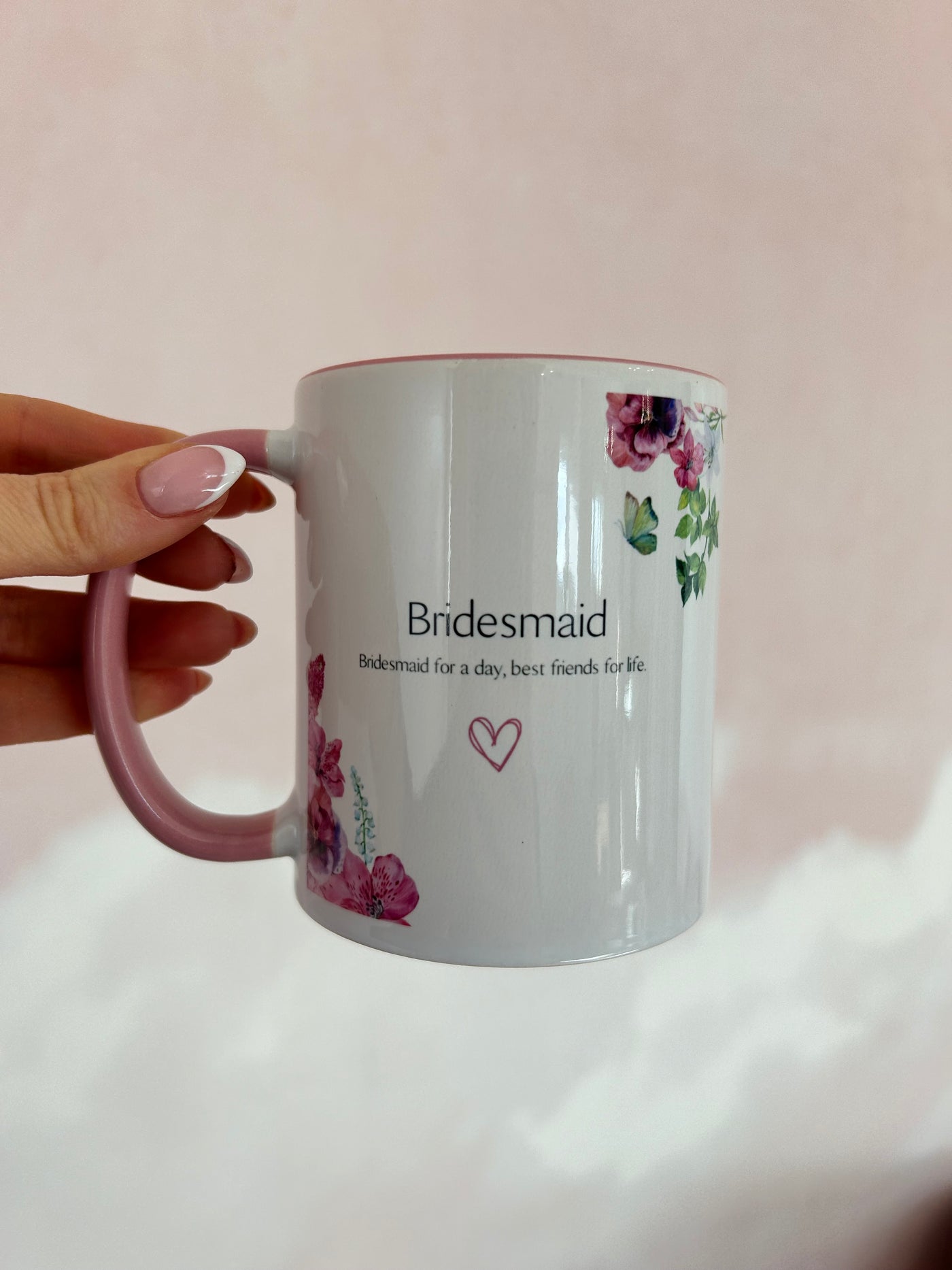 Bridesmaid Floral Mug