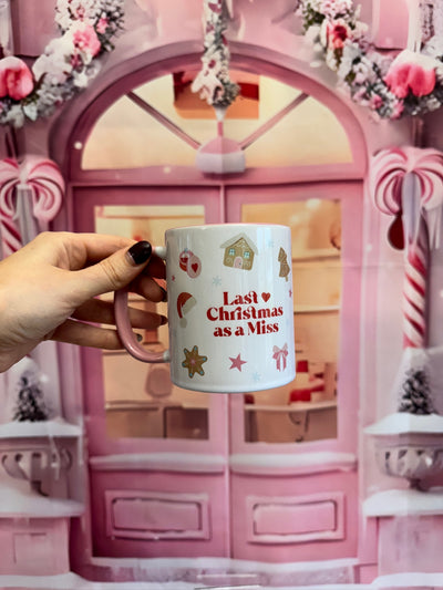 Gingerbread Last Christmas As a Miss Christmas Mug(pink)