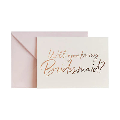 Will you be my bridesmaid