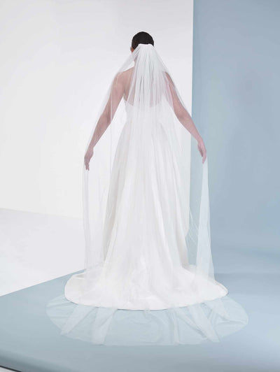 Brooke Delicate Pearl Veil S48