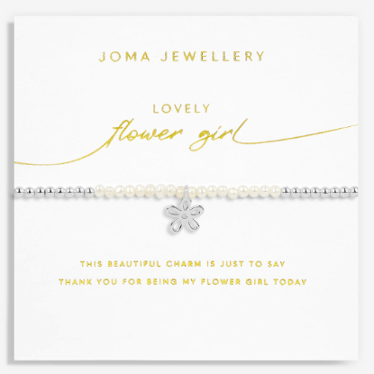 Joma Jewellery - Flower Girl Pearl Bracelet