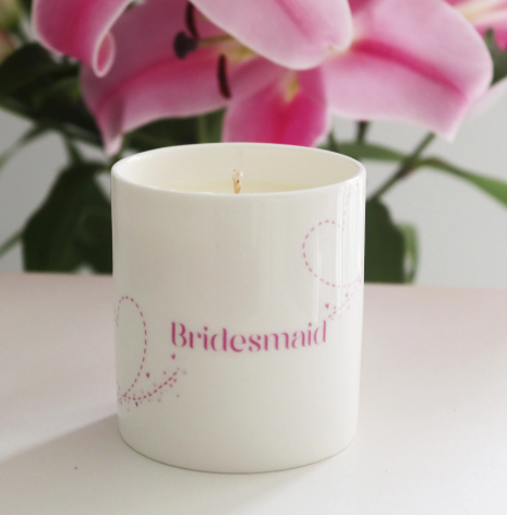Love Collection Bridesmaid Candle