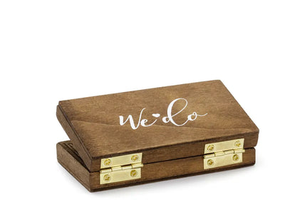 Wooden Wedding Ring box