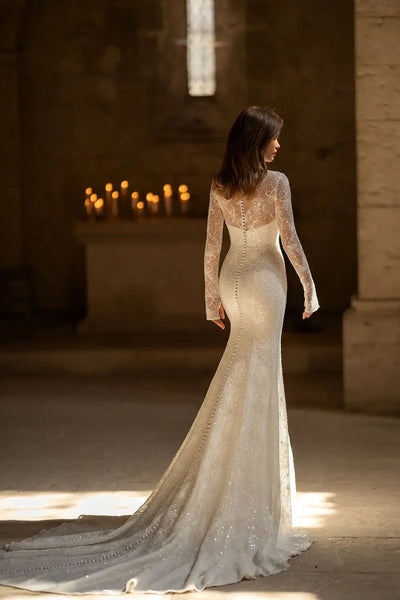 Long Sleeve Wedding dress