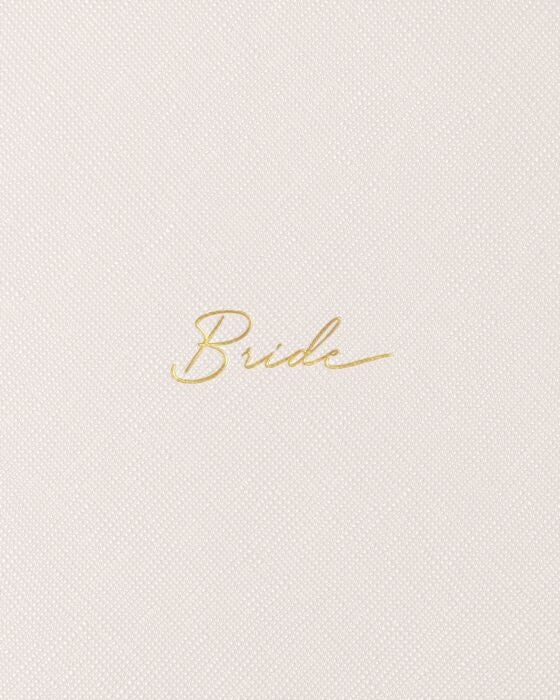 Bridal sentiment pouch