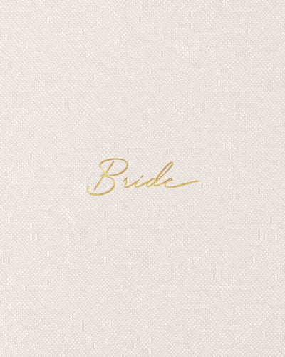 Bridal sentiment pouch