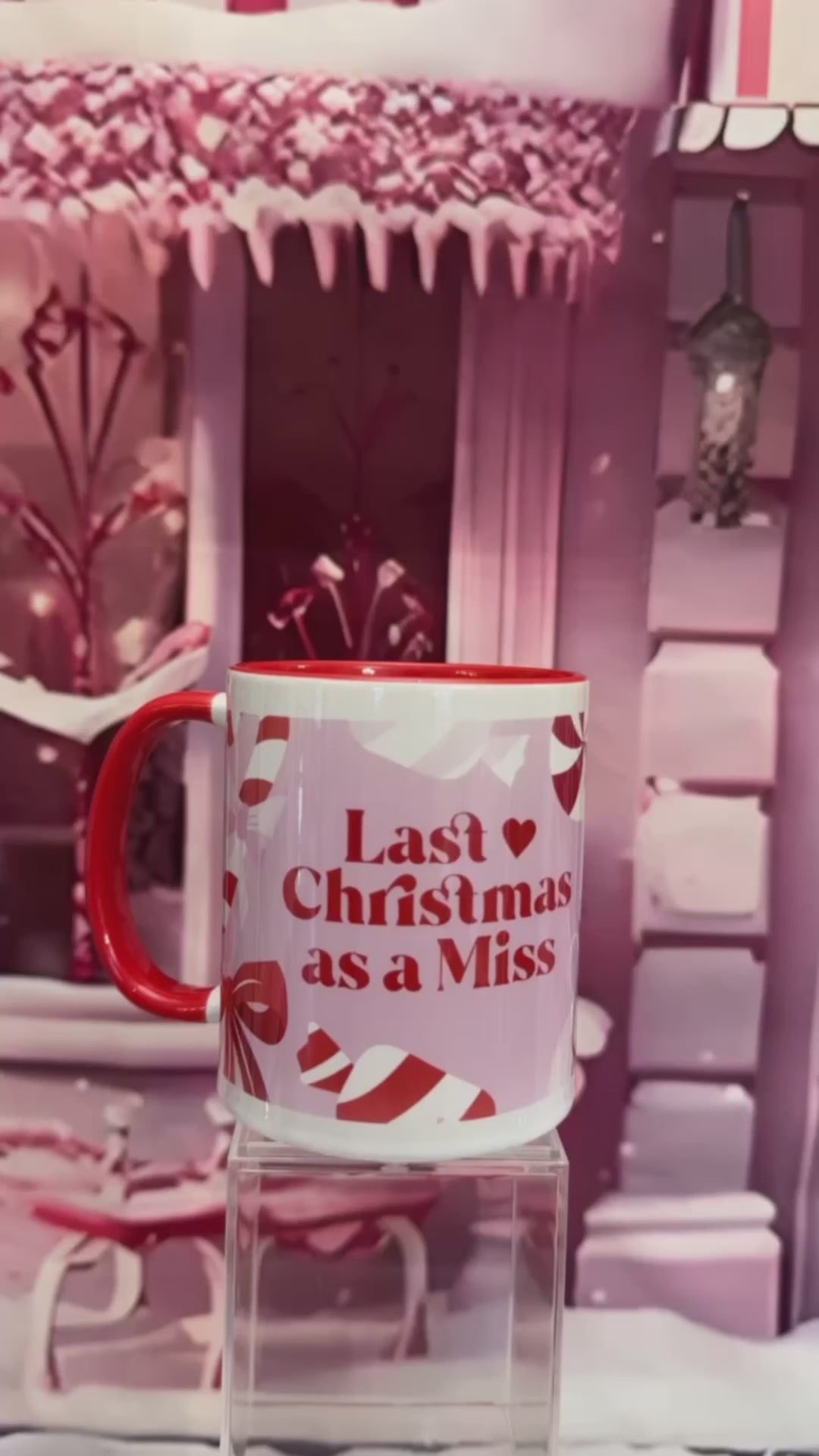 Candy Cane Last Christmas as a Miss mug