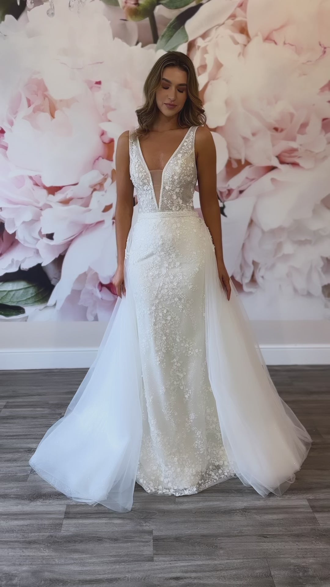 sachin and babi light blue dress One Shoulder Wedding Dress