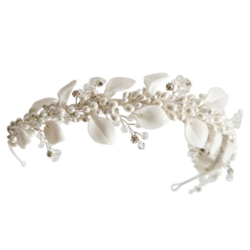 Ivy Luxury Pearl Hair Band