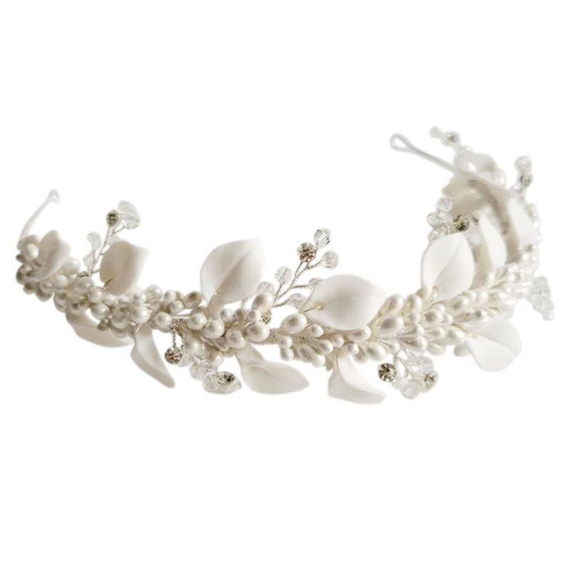 Ivy Luxury Pearl Hair Band