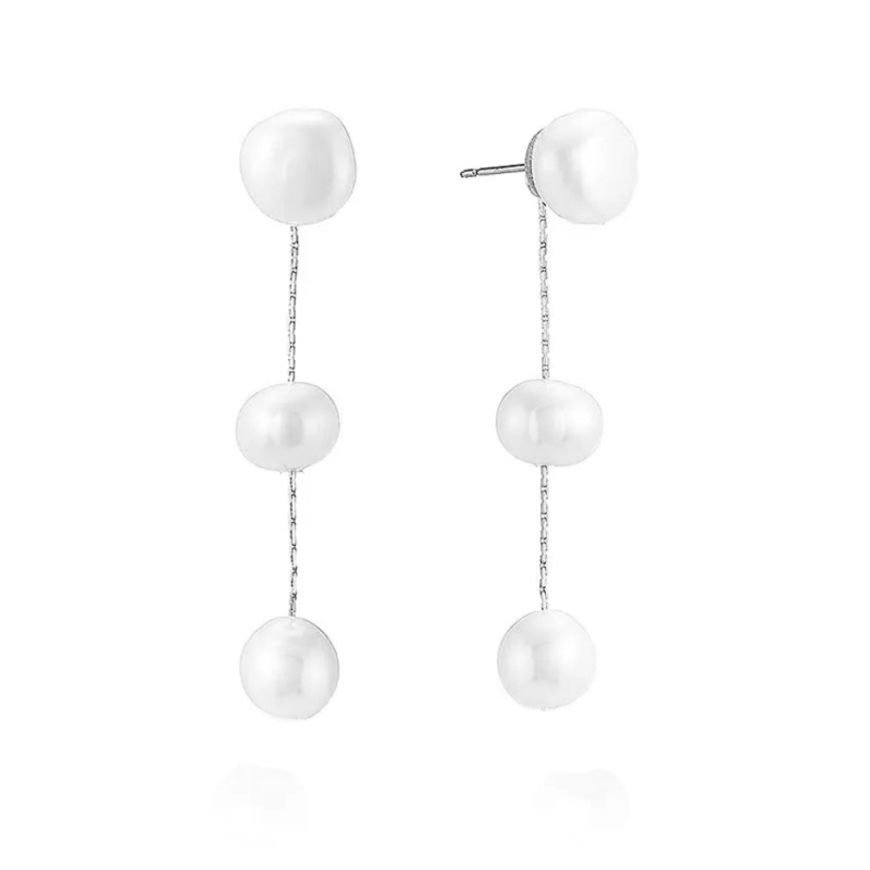 Ava Freshwater Pearl Drop Earrings