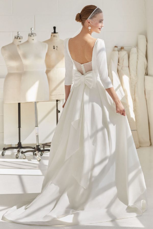 Long Sleeve Winter Wedding Dress