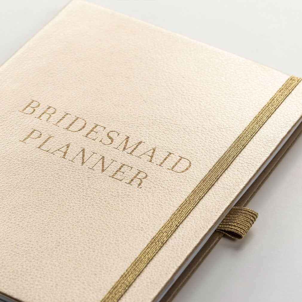 Planner for Bridesmaids In Gold 