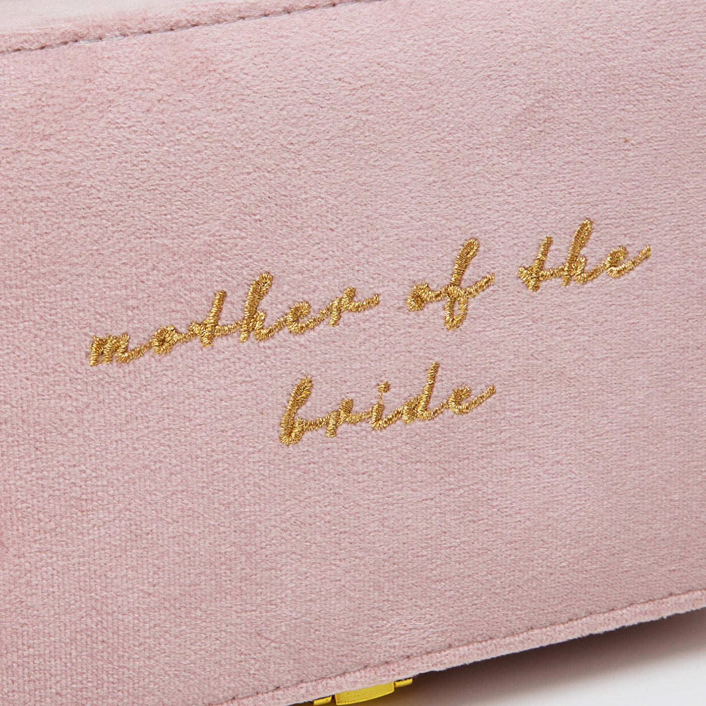 Mother of the Bride Gold Stitched Gift 