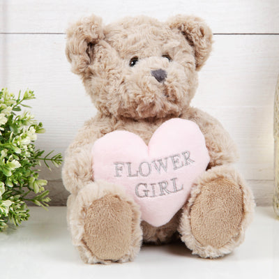 Teddy for Flower Girl 1 or 2 years old Gift
