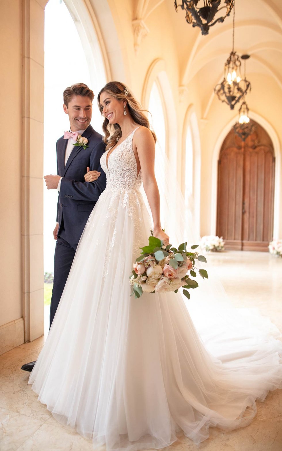 Stella York 6752 Pearls Lace