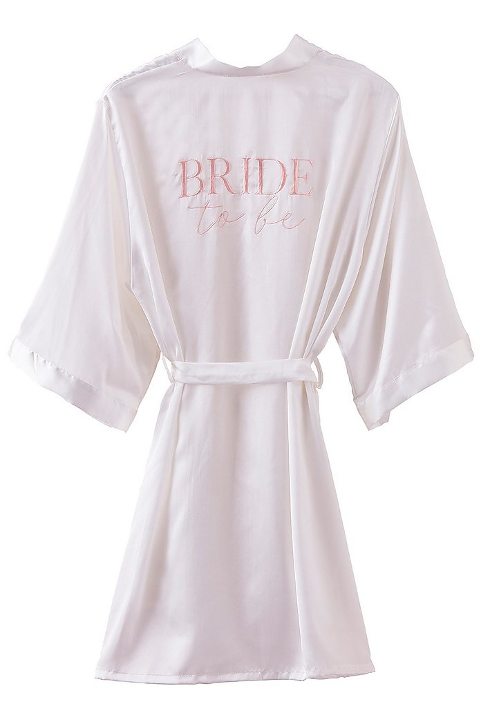Bride to be dressing gown