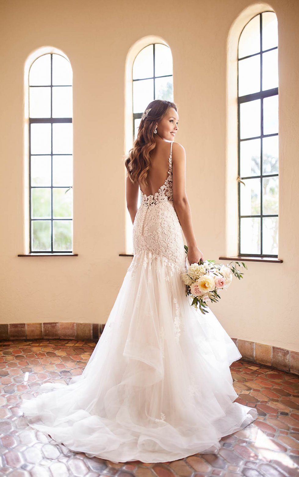 FishTail Plus Size Wedding Dress - off the peg wedding dress