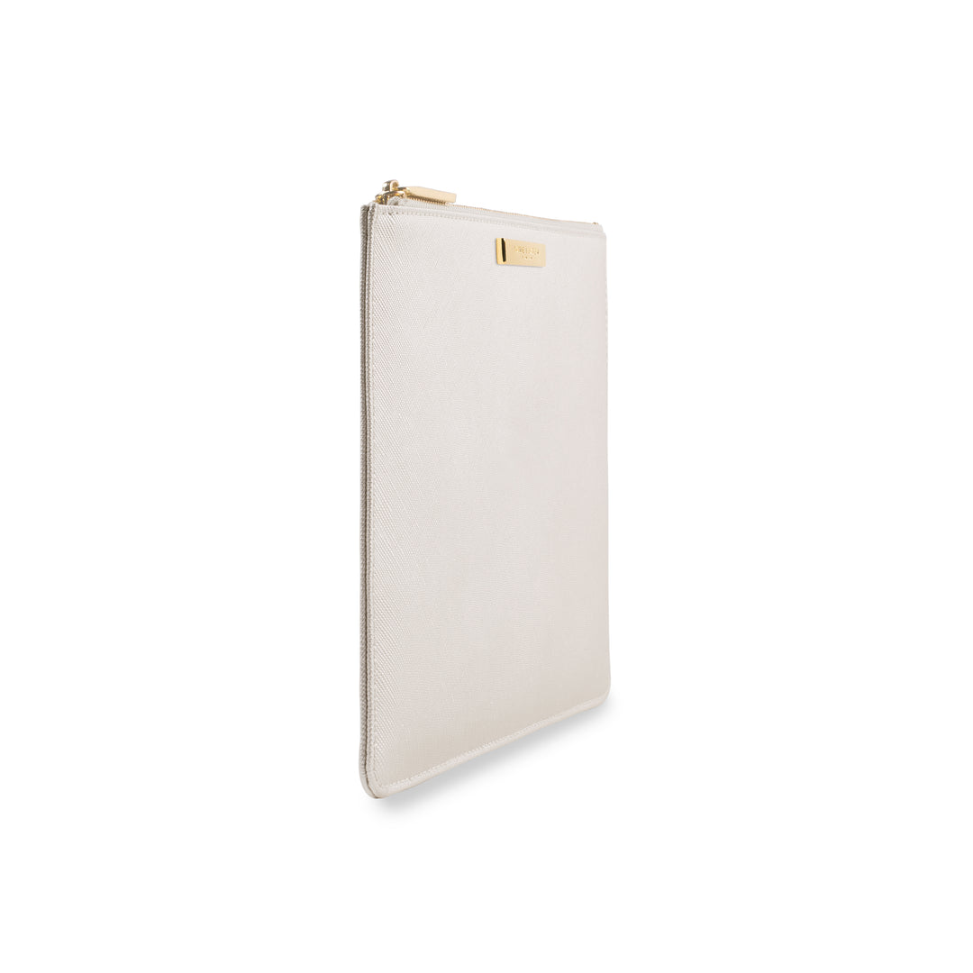 Katie Loxton Bride Clutch secret message I do today tomorrow always Pearls Lace
