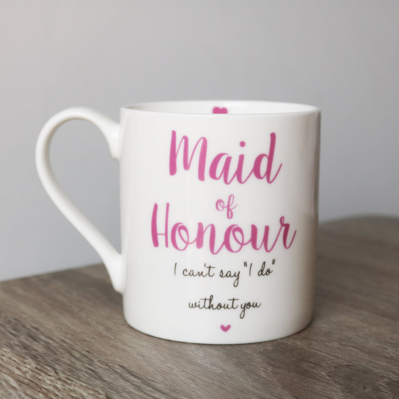 Maid of honour mug
