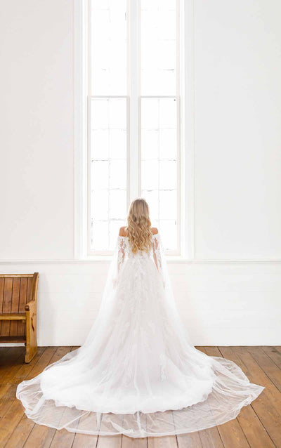 Lace A-Line Plus Size Wedding Dress