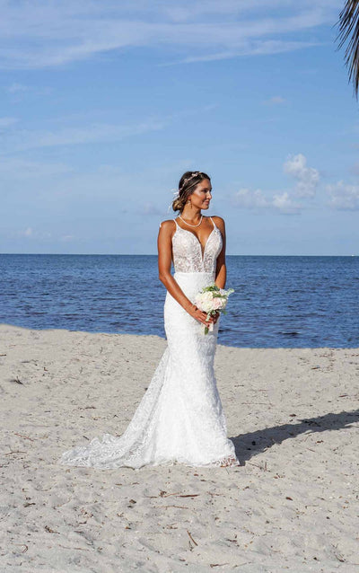 Lace Wedding Dress With Train 