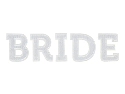 Bride iron on patch