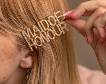 Maid of Honour Pearl Hair slide