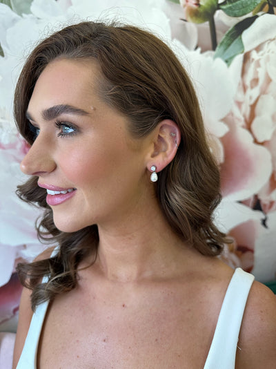 Lola Pearl Bridal Earrings