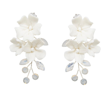 Gardenia Delicate Drop Earrings