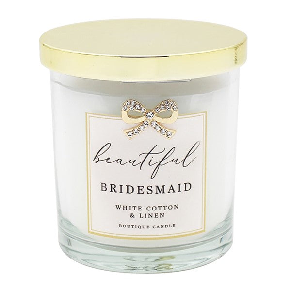 Beautiful Bridesmaid Candle