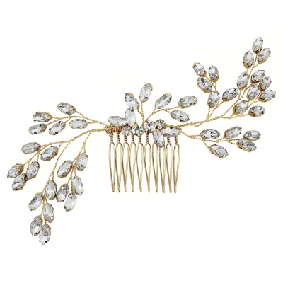 Louise Gold Hair Comb
