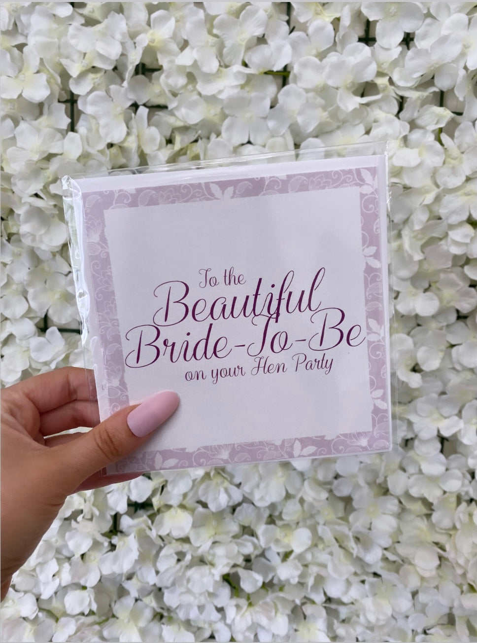 Bride to Be Hen Party Card