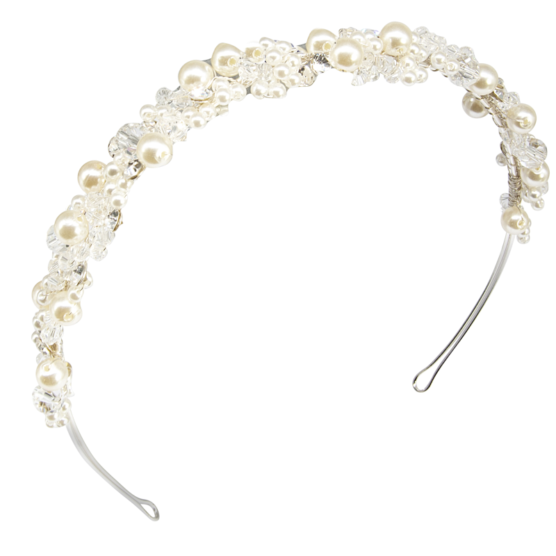 Victoria pearl hairband