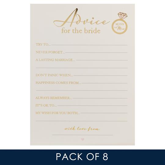 Advice for the Bride Cards